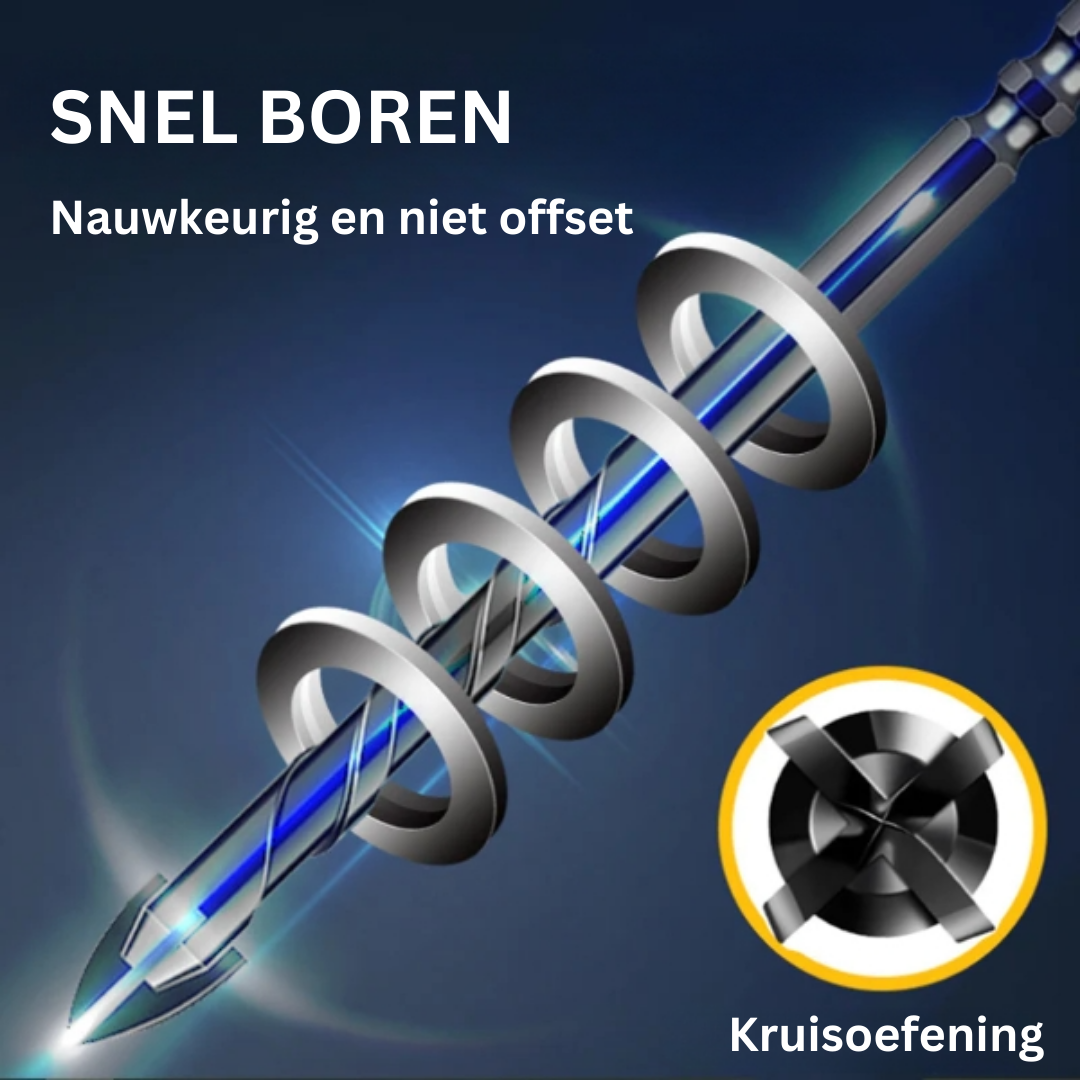 MaxBore™ - Set hardmetalen boren