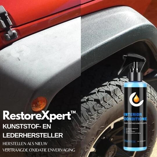 RestoreXpert™ | Kunststof- en lederhersteller