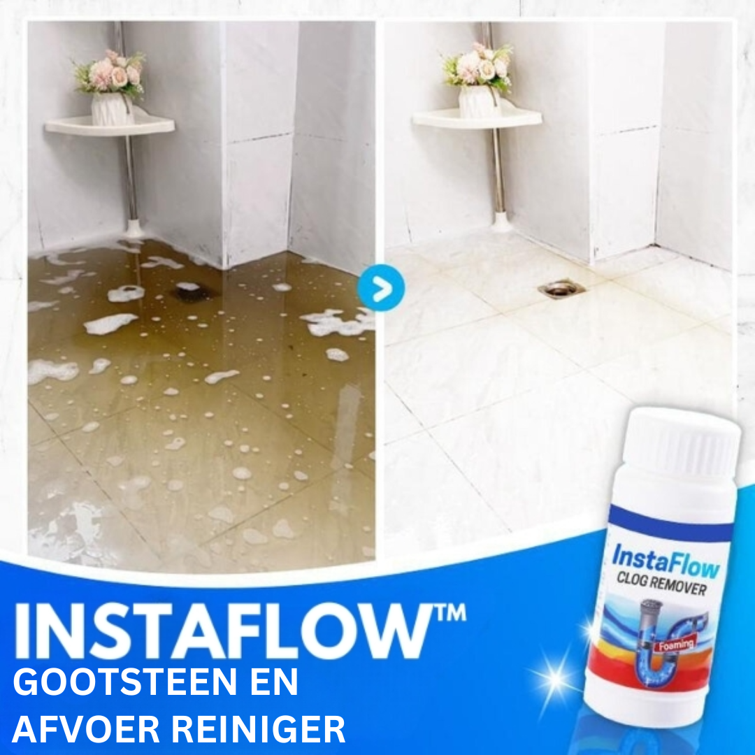 InstaFlow™ - Gootsteen en afvoerreiniger (1+1 GRATIS)