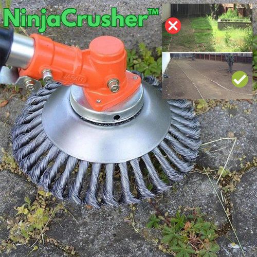 NinjaCrusher™ - Staaldraad Gras- en Onkruidtrimmer