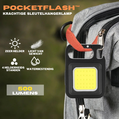 PocketFlash™ - Krachtige Sleutelhangerlamp