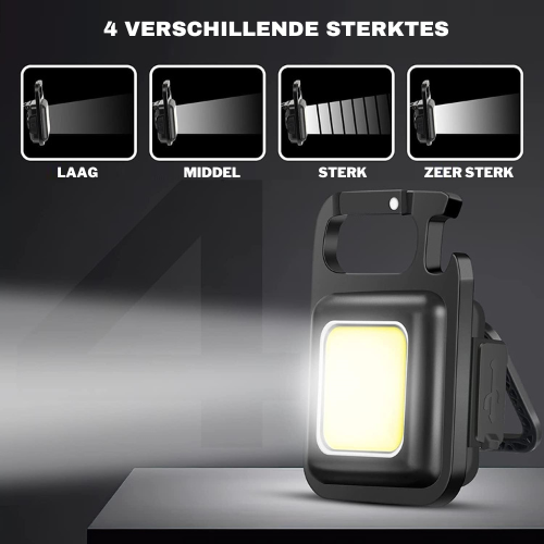 PocketFlash™ - Krachtige Sleutelhangerlamp