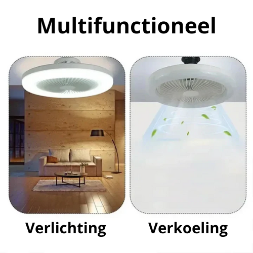 LumiFan™ - ventilator met verlichting