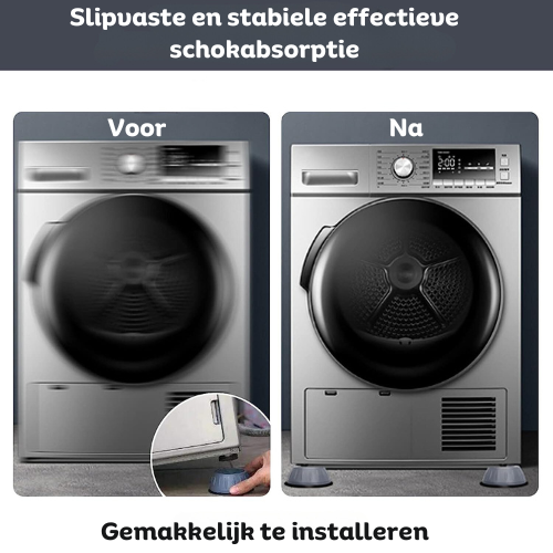 StabilizePro™️ | Anti Vibratie Wasmachine Steun (2+2 GRATIS)