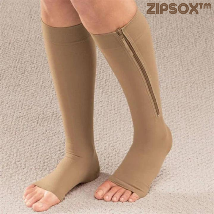 ZipSox™ - Compressiesokken met ritssluiting