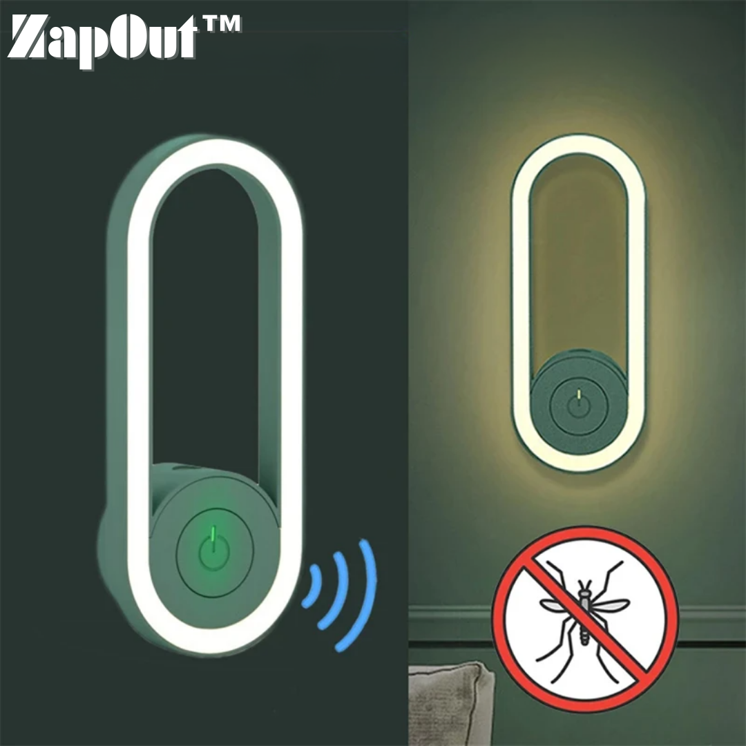 ZapOut™  Ultrasone Muggen Repeller Lamp