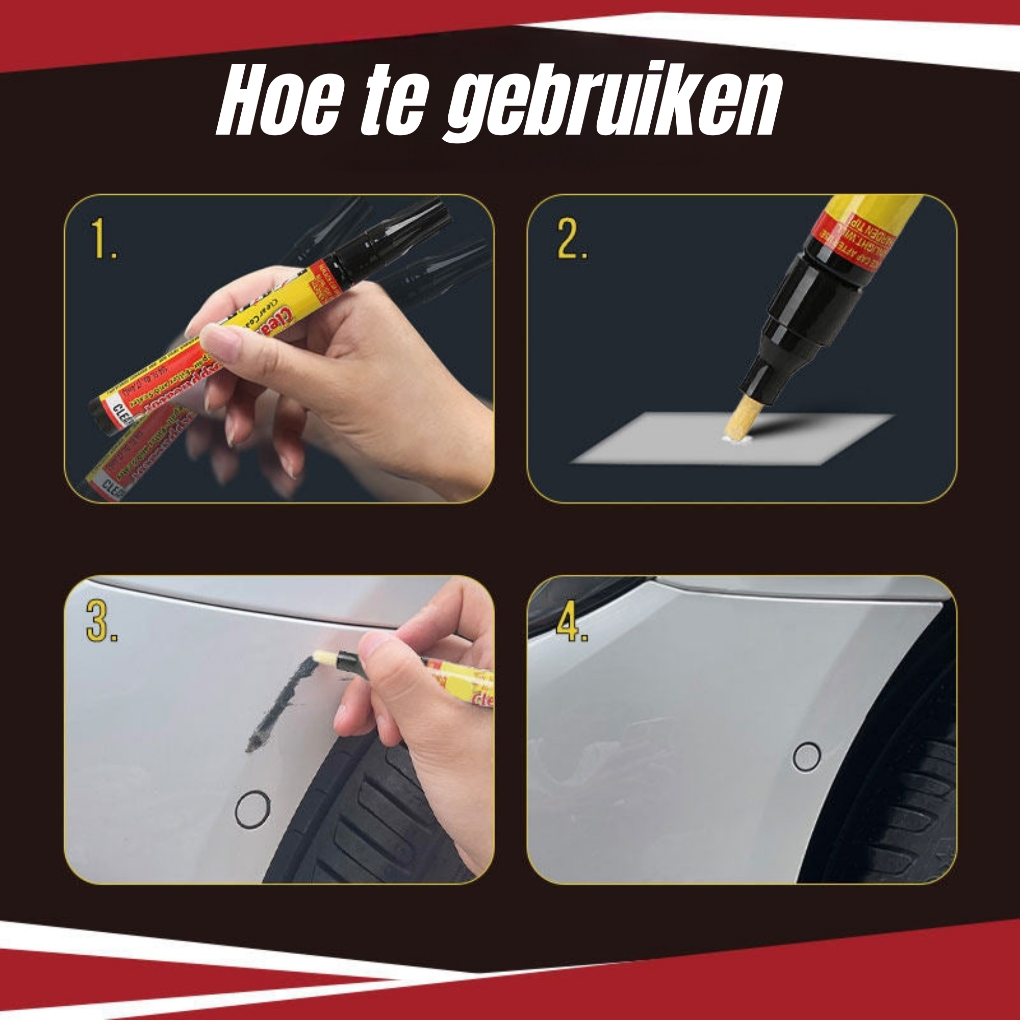 ScratchGo™ - Auto kras reparatie pen (1+1 GRATIS)