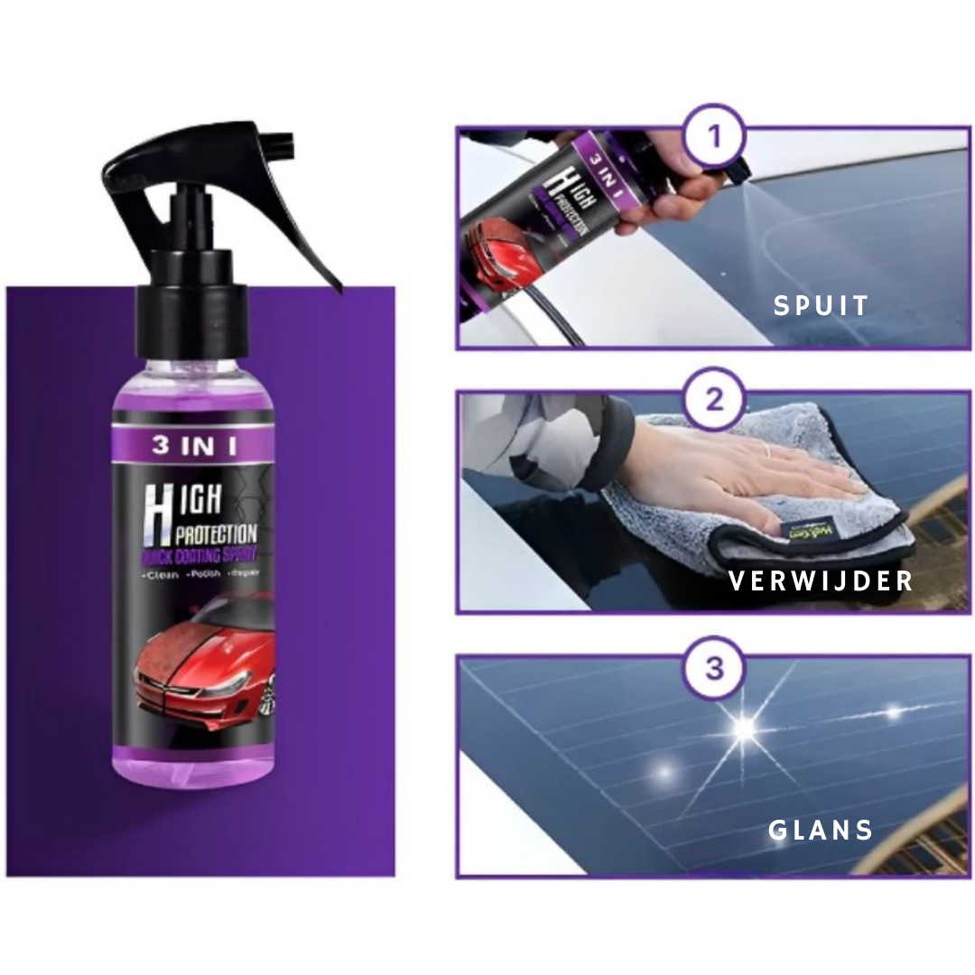 Quick Shine™Auto Nano Coating Spray (1+1 GRATIS)