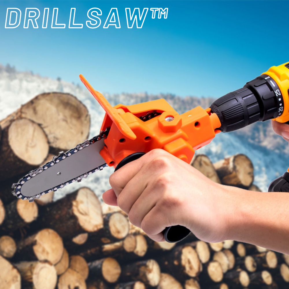 DrillSaw™ - Universeel kettingzaag boorhulpstuk