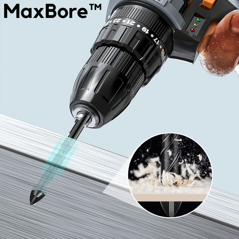 MaxBore™ - Set hardmetalen boren