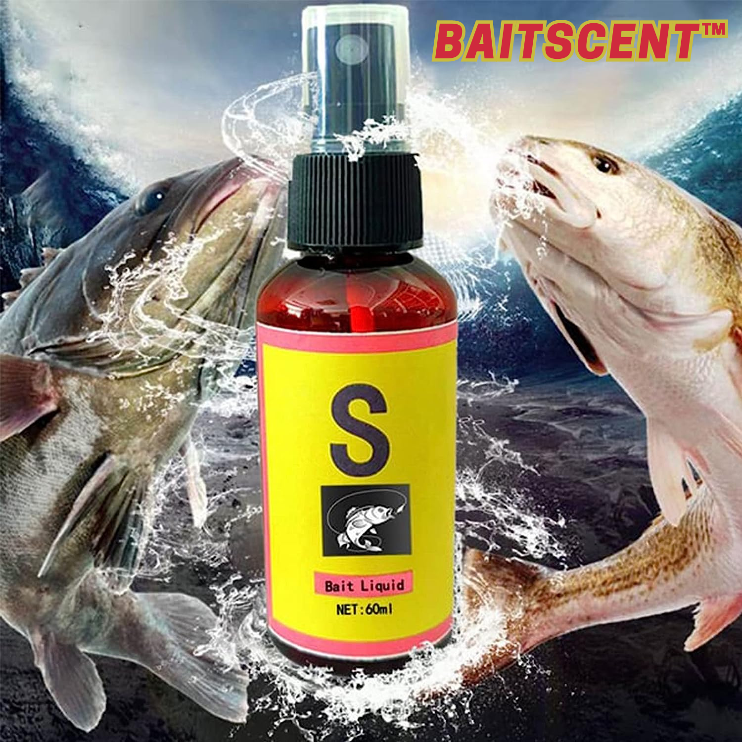 BaitScent™ Natuurlijke visaasgeur (1+1 GRATIS)