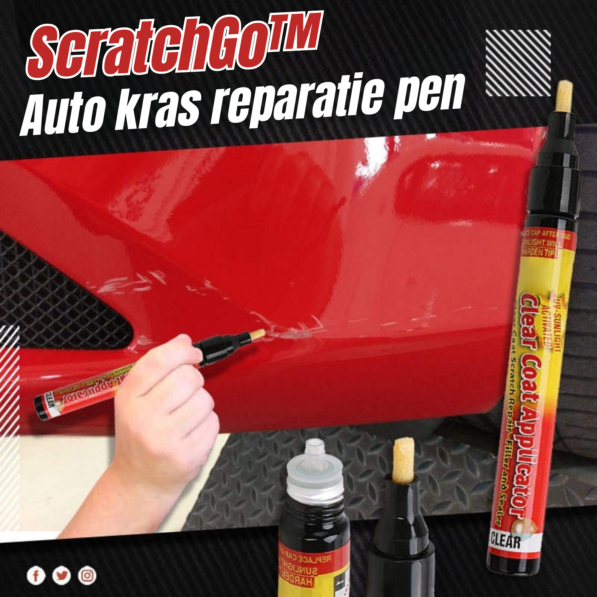 ScratchGo™ - Auto kras reparatie pen (1+1 GRATIS)