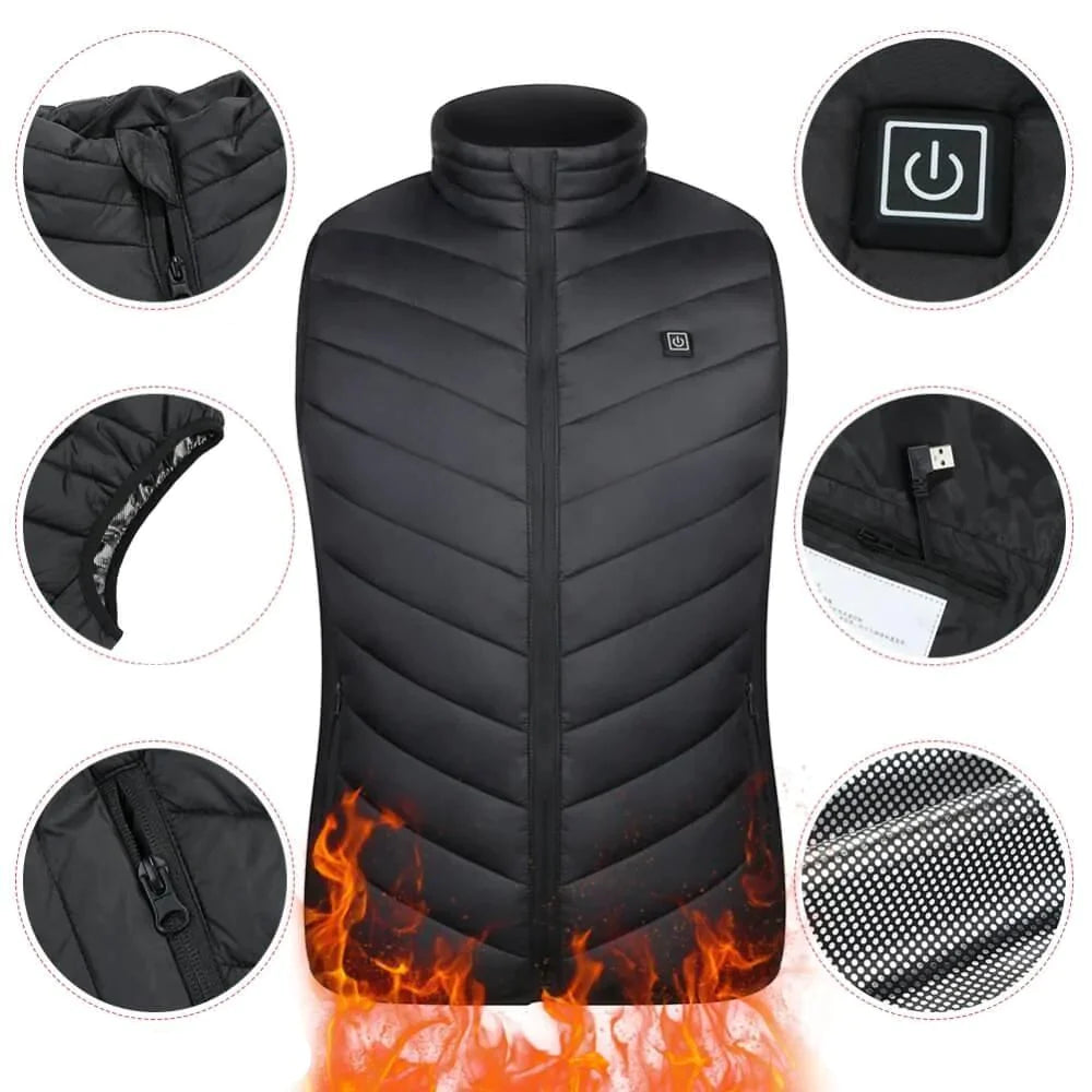 Warm Vest™ - Unisex Elektrisch verwarmingsvest